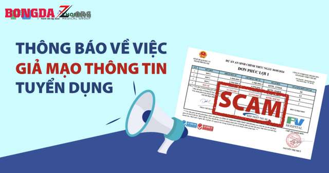  Bệnh viện FV lên tiếng thông tin tuyển dụng trên mạng xã hội